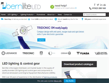 Tablet Screenshot of bernlite.com